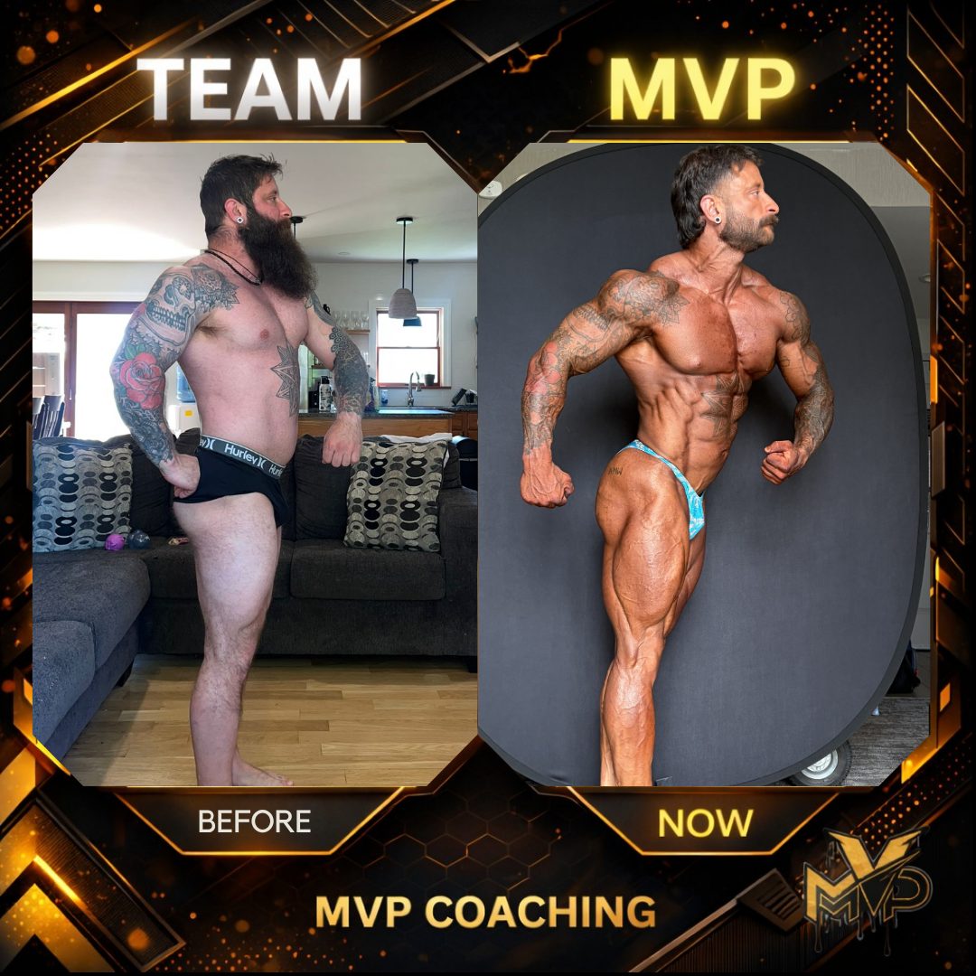 MVP client before and after transformation